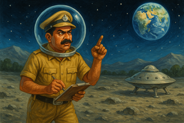 इंस्पेक्टर मातादीन चाँद पर - हरिशंकर परसाई